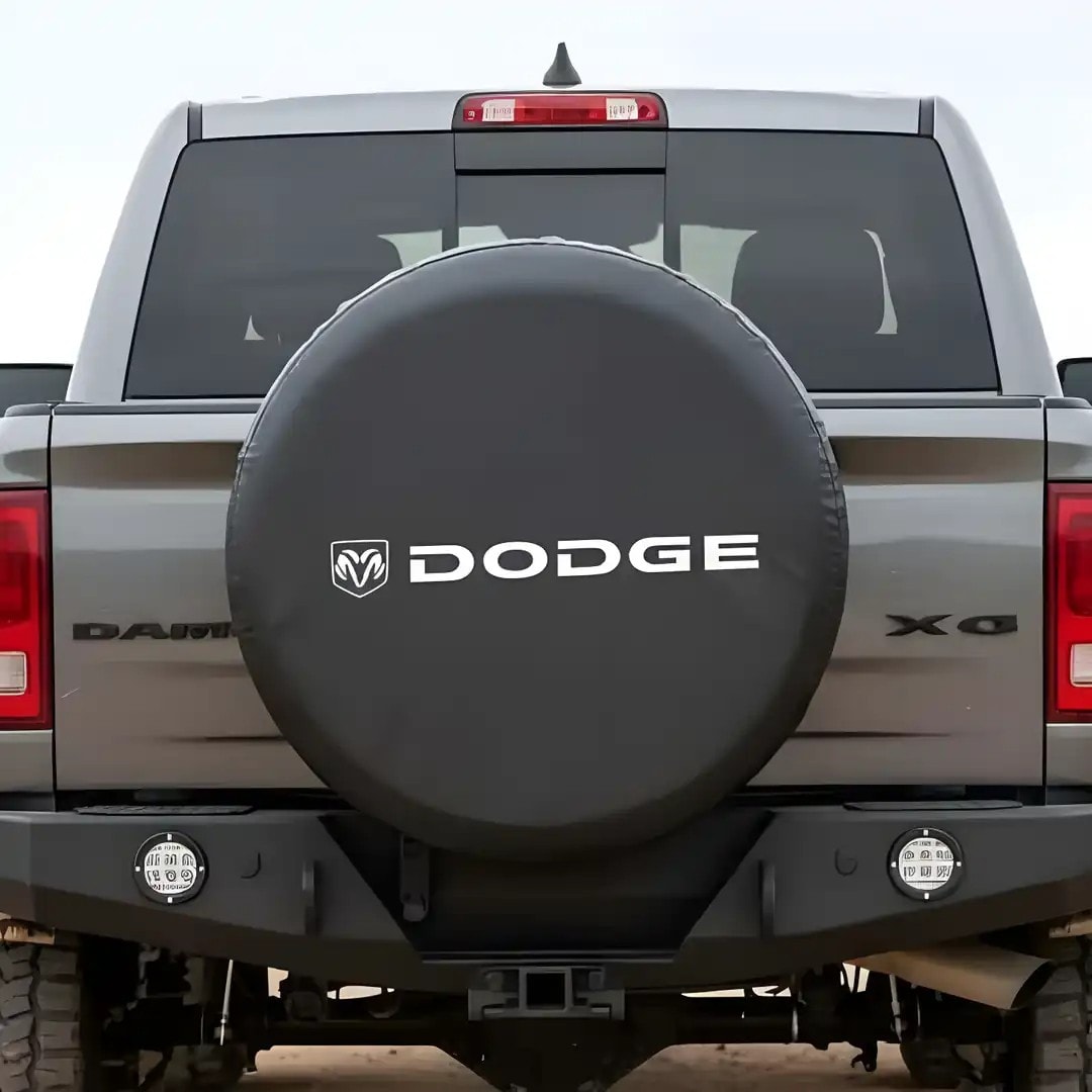 Dodge Logolu Stepne Kılıfı